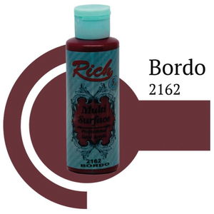 Rich Multi Surface 2162 Bordo Acrylic Boya 120 cc