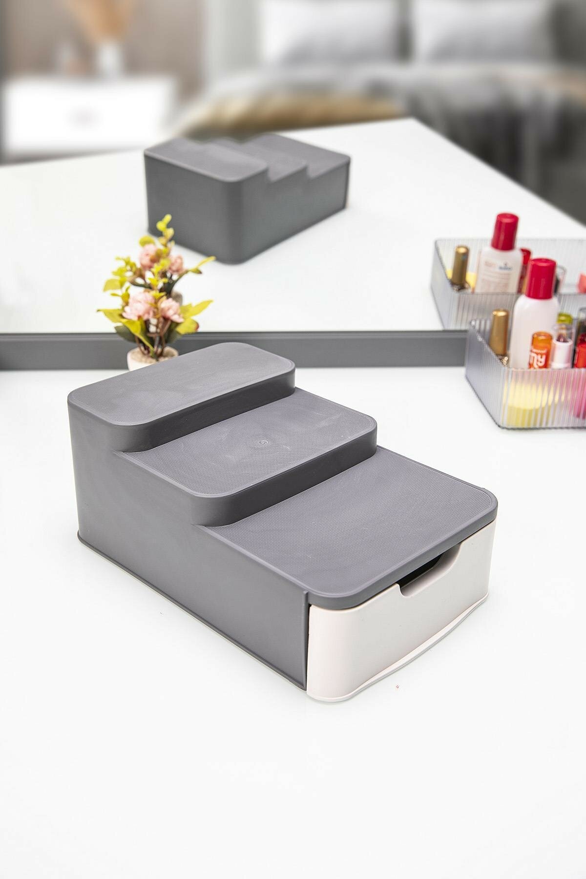 Compact Drawer and Stand Organizer - Makeup Organizer