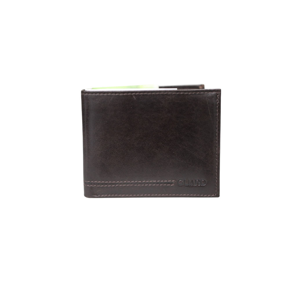 Coffee Temi Leather Men's Wallet