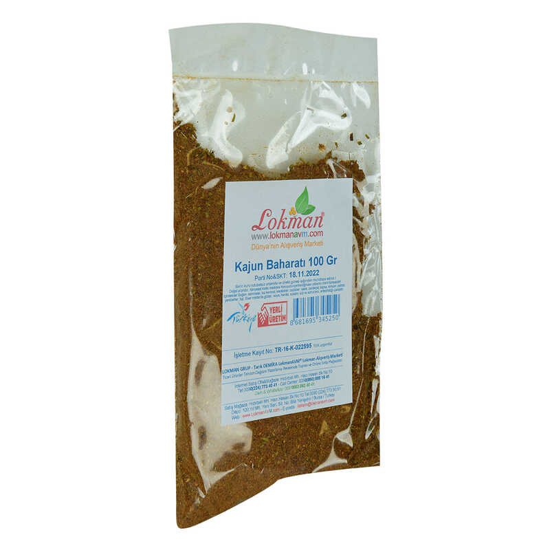 Cajun Spice 100 Gr Package