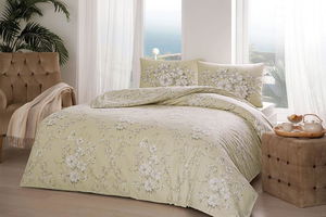 Ranforce Single Duvet Cover Set Lily Beige