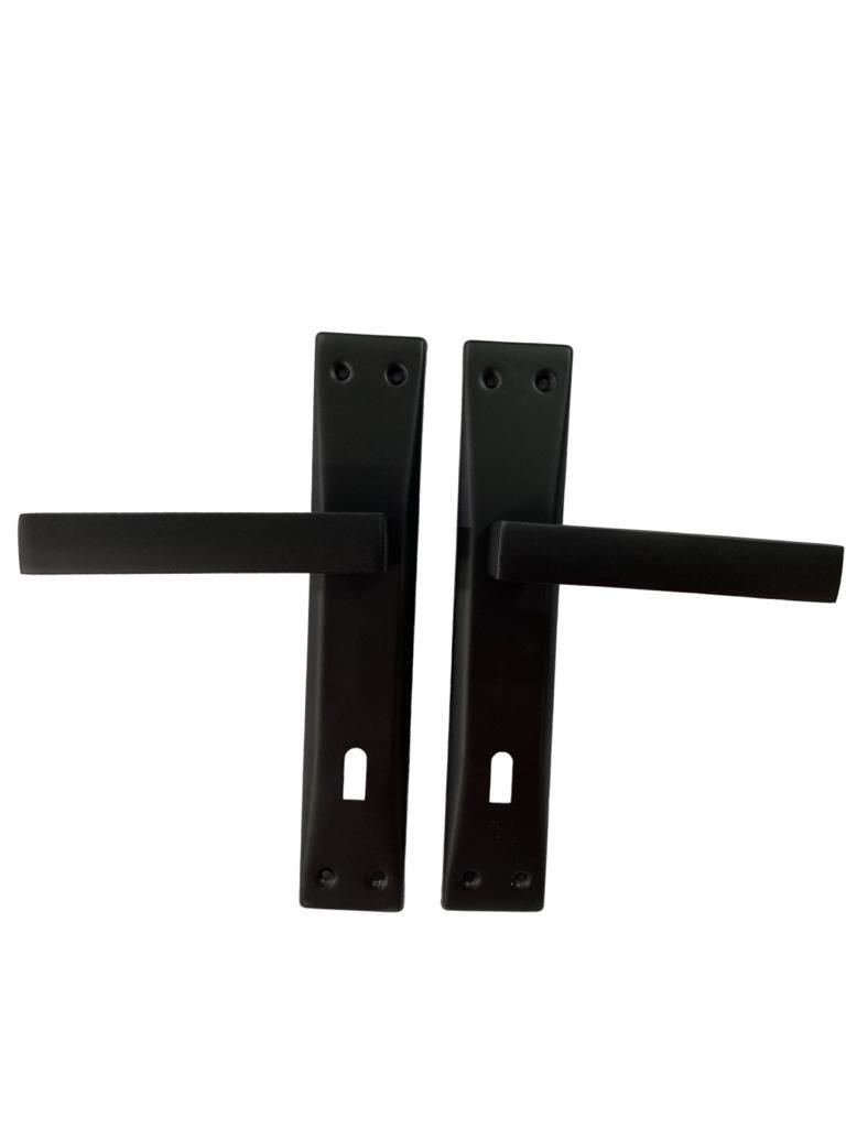 Adil Riva Matte Black Room Door Handle