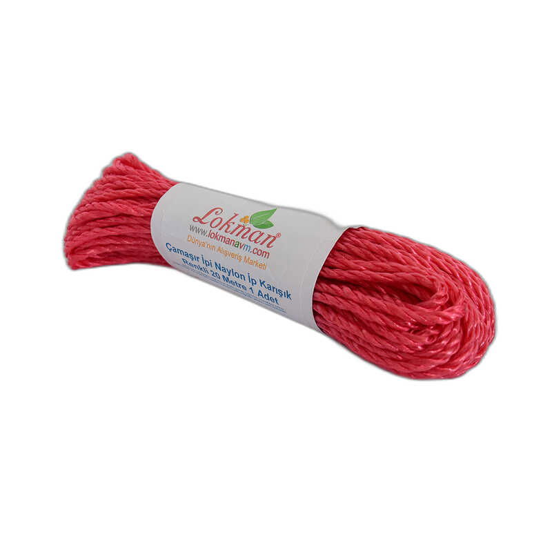 Clothesline Nylon Twine Mixed Color 20 Meters 1 Piece