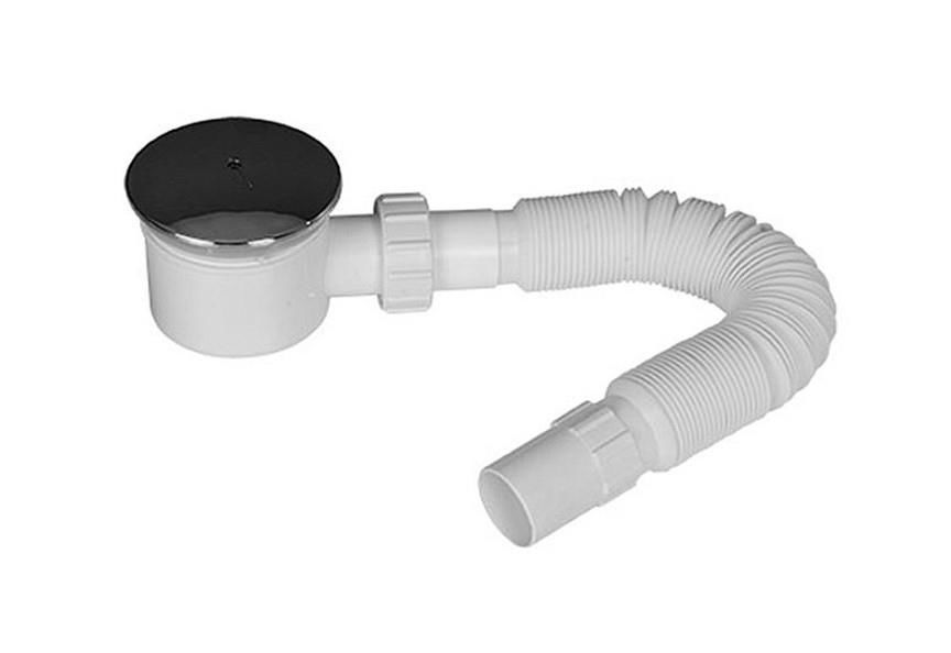 Flat Shower Boat Drain 50 mm Bellows