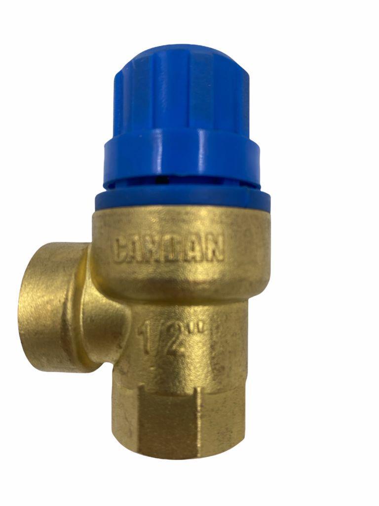 Candan 1/2 Female Safety Valve 6 Bar with Membrane