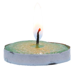 Tea Lights Green Candle 5 pcs 1 Pack