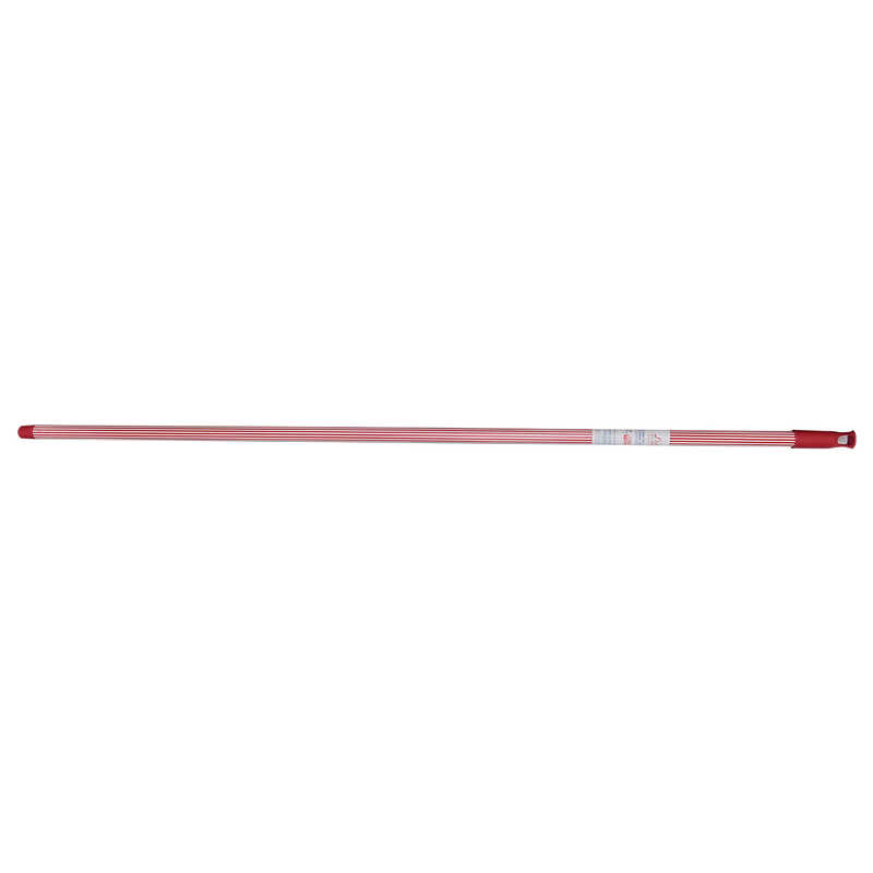 Brush Handle End Screwed Red White Double Color 120 Cm 1 Piece Code FSRNI