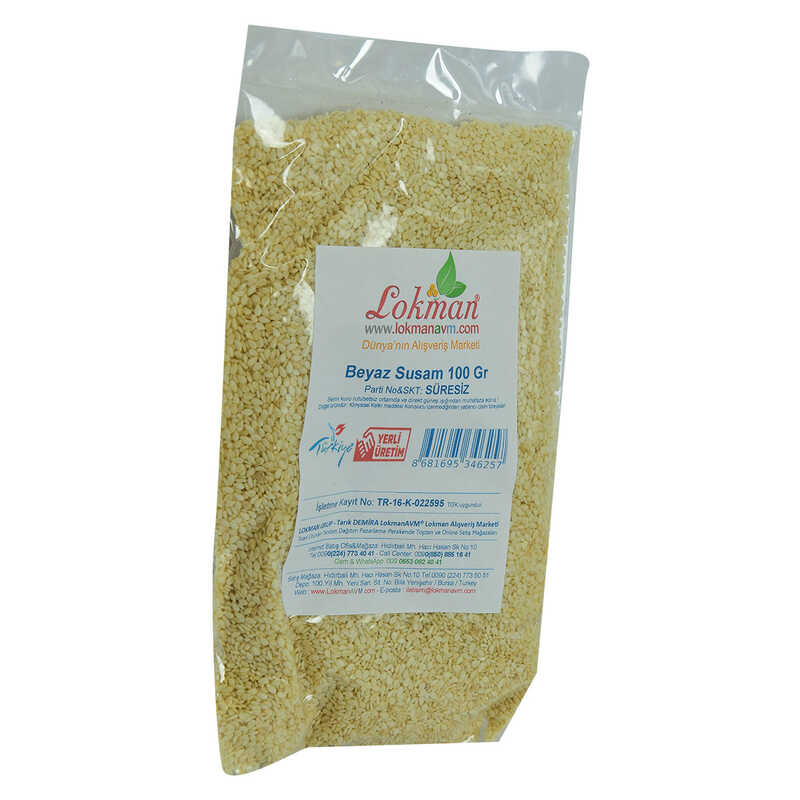 Sesame White 100 Gr Package