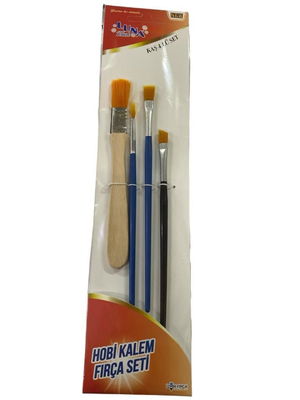 Luna Eyebrow Hobby Pencil Brush Set 4 Piece