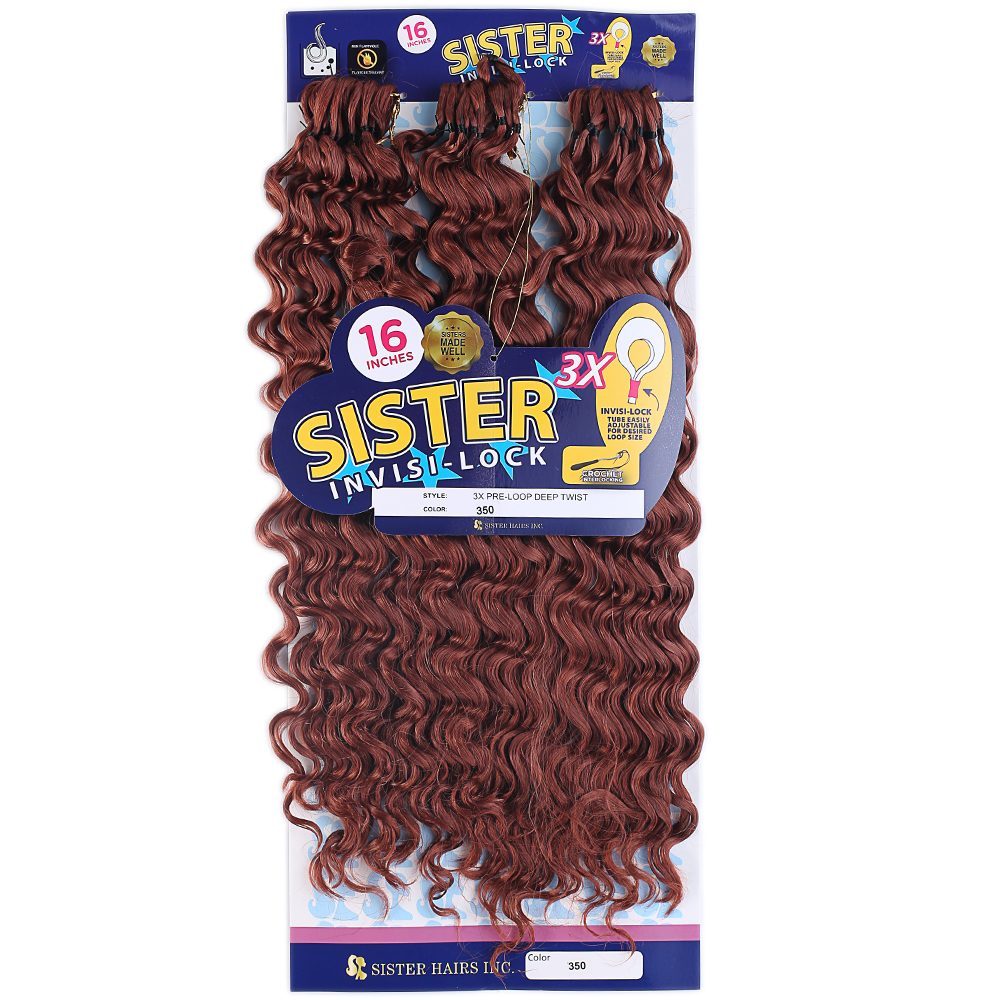 Afro Hair Wavy Hair / Red Copper 350