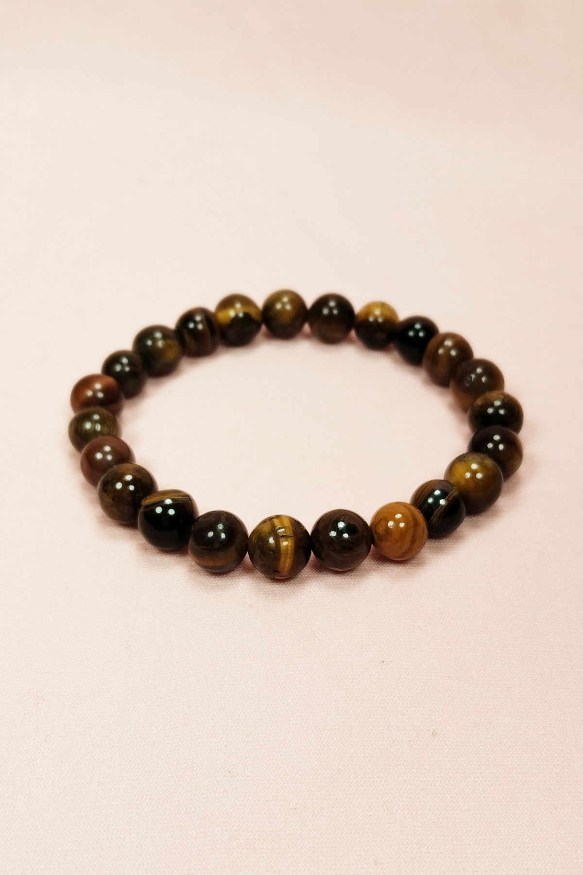 Tiger Eye Natural Stone Bracelet Boxed