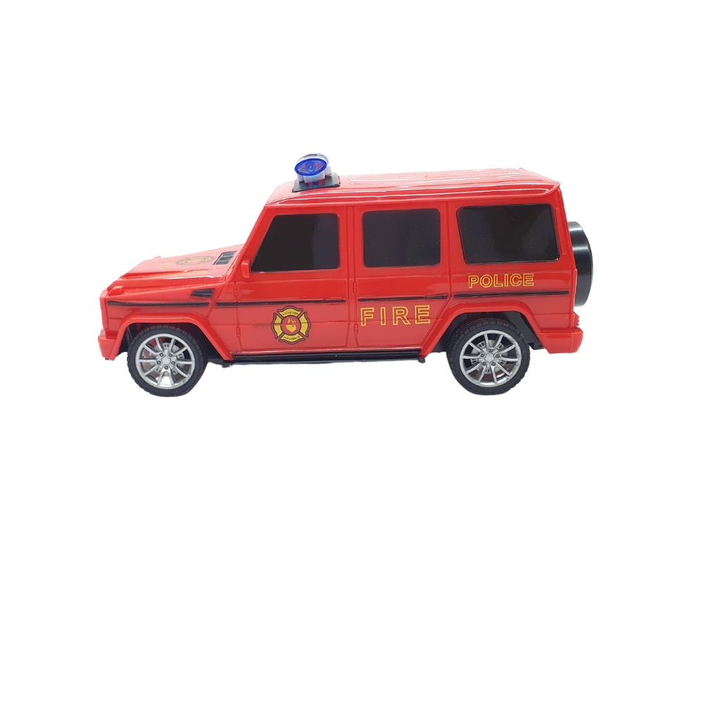 Remote Control Mercedes Police Jeep 1:20 Scale 18 Cm Red