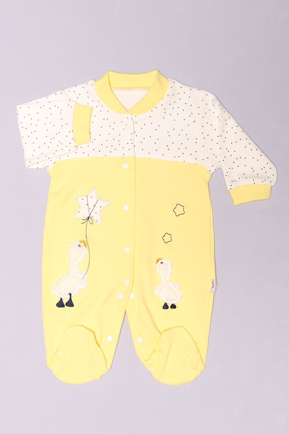 1-6 Month Baby Jumpsuit Yellow