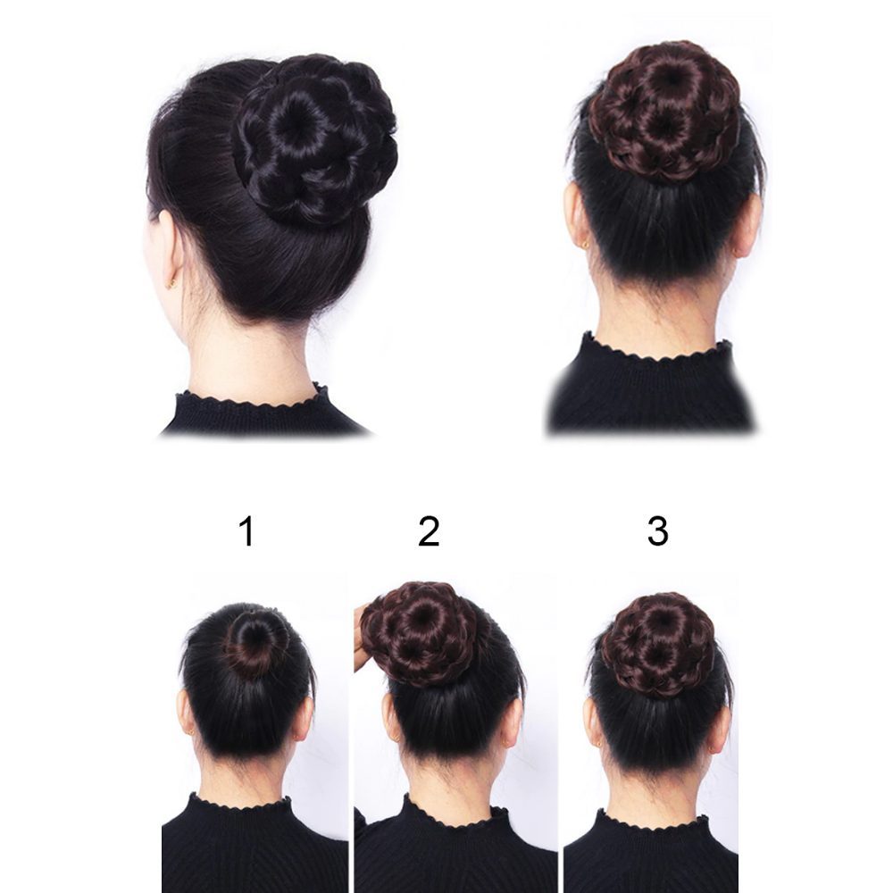 Bun Buckle / Dark Brown