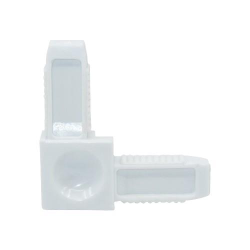 Fly Screen Corner Wedge 10X20 White 4 Pieces