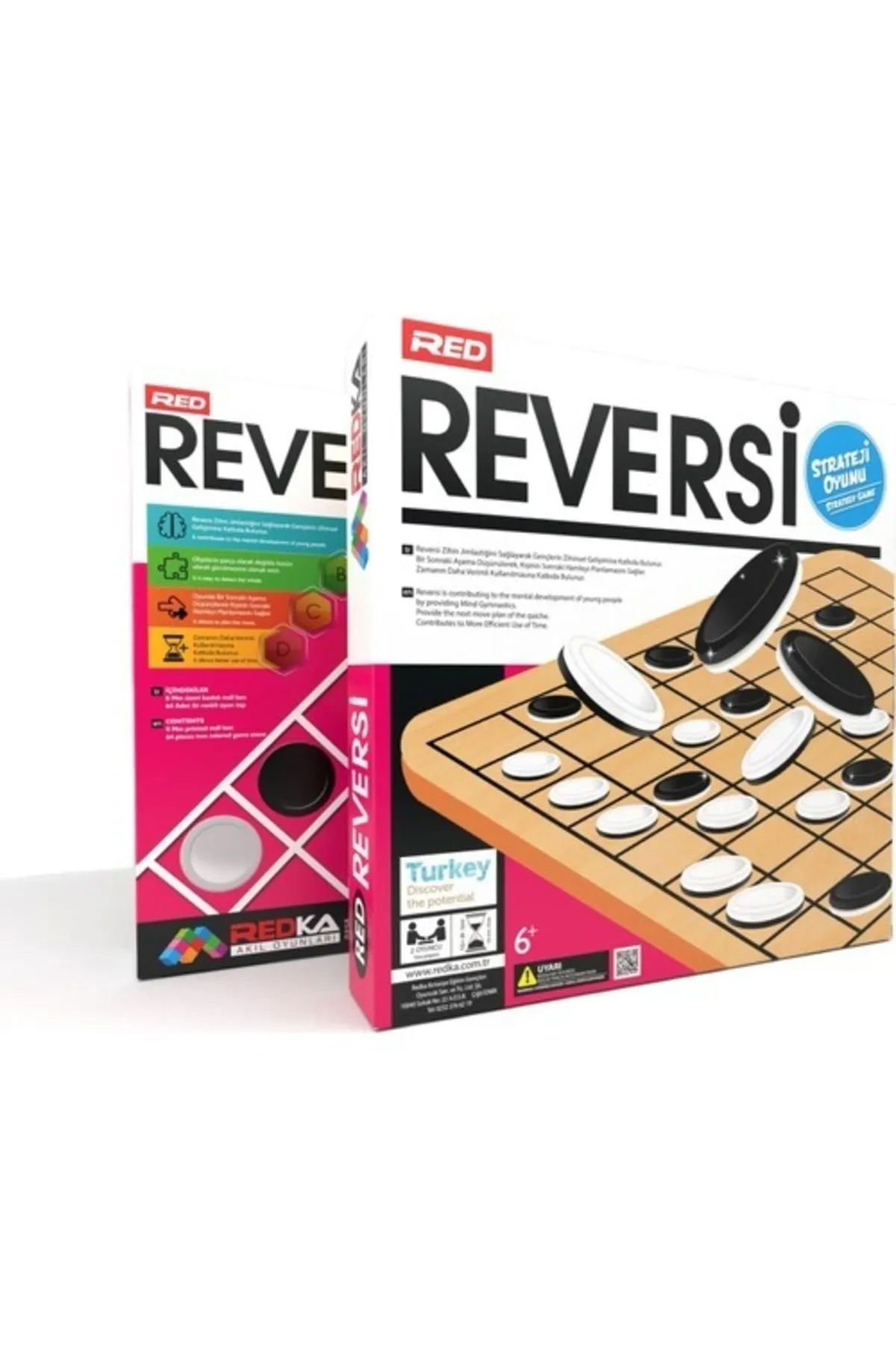 Redka Reversi Mind Games Licensed Original Product Red Reversi