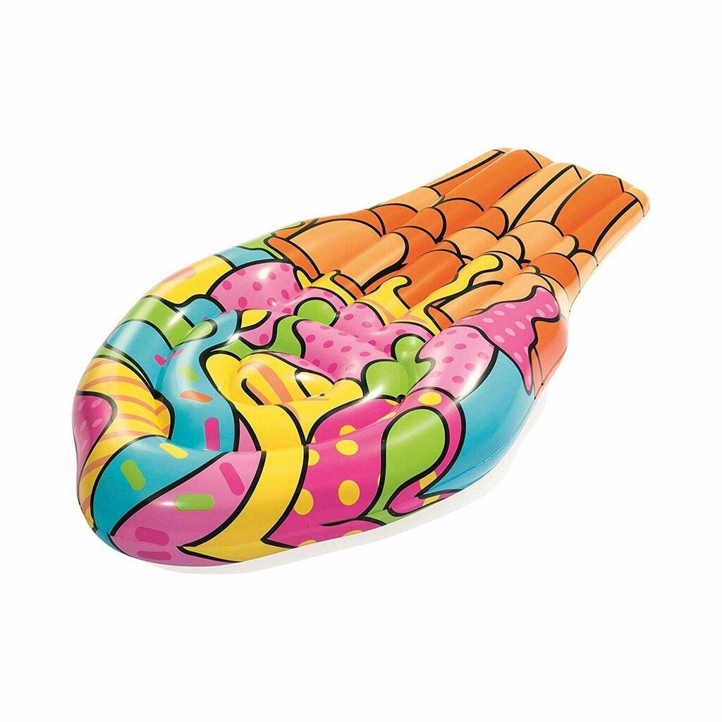 Pop Patterned Ice Cream Bed 188 Cm