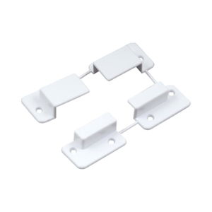 Fixed Fly Screen Fastening Lug 10X20 White