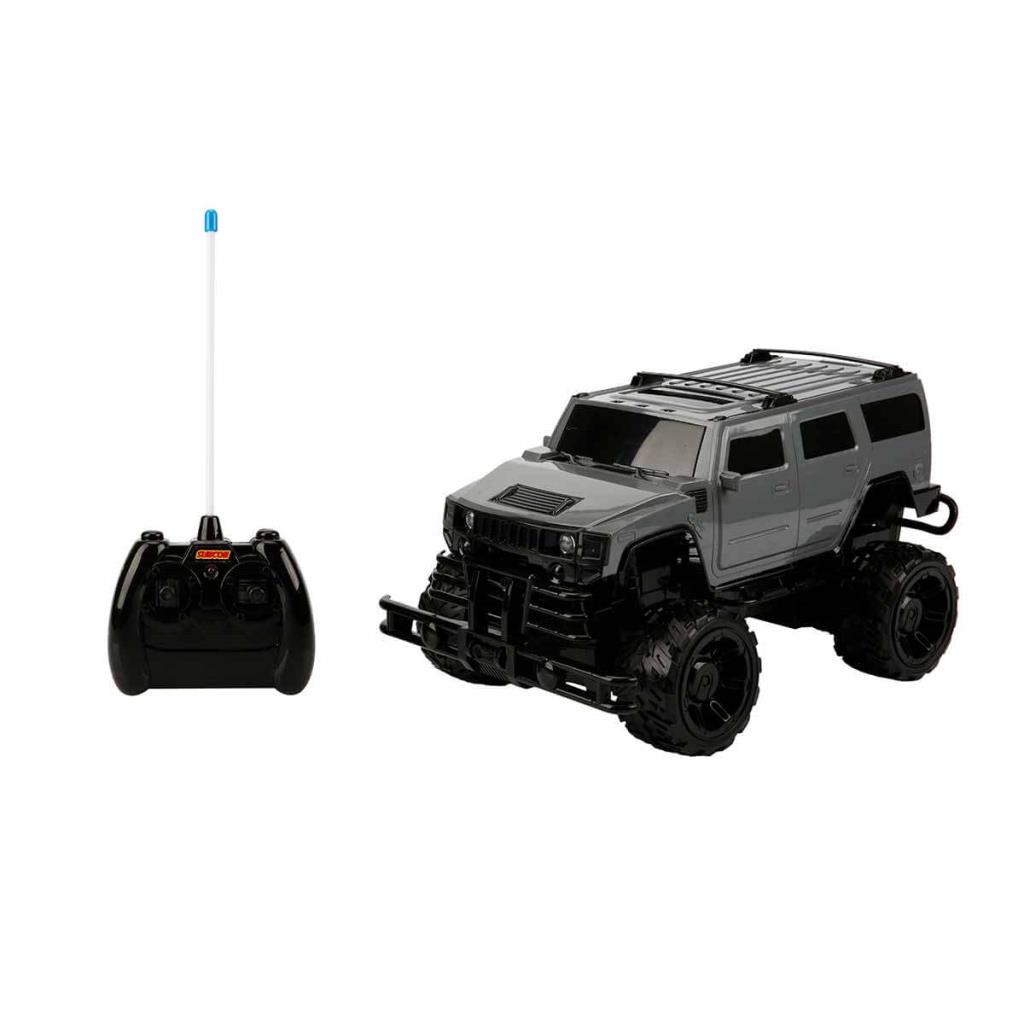 1:14 Remote Control Big Foot Usb Charging Hummer 34 cm. - Gray