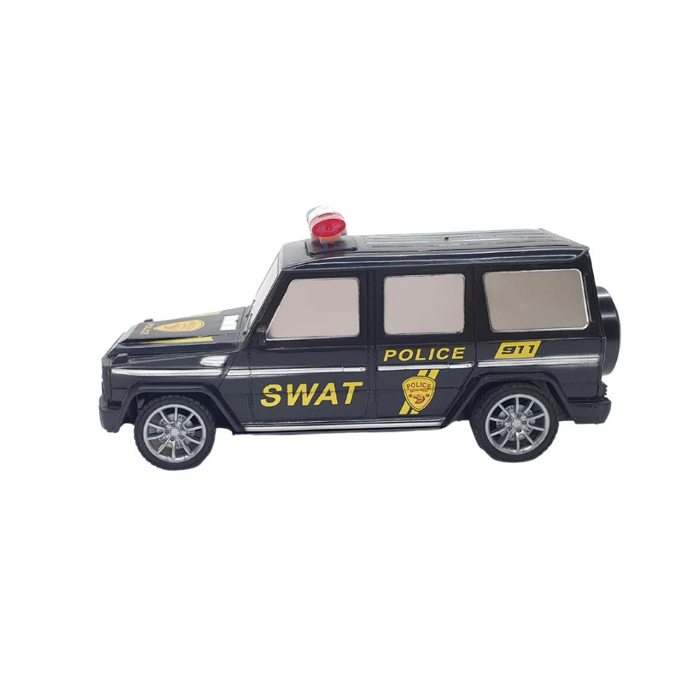 Remote Control Mercedes Police Jeep 1:20 Scale 18 Cm Black - 13578-887