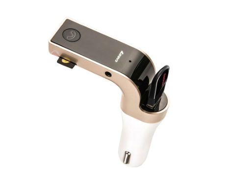 Carg7 Bluetooth Car FM Transmitter with Usb Input