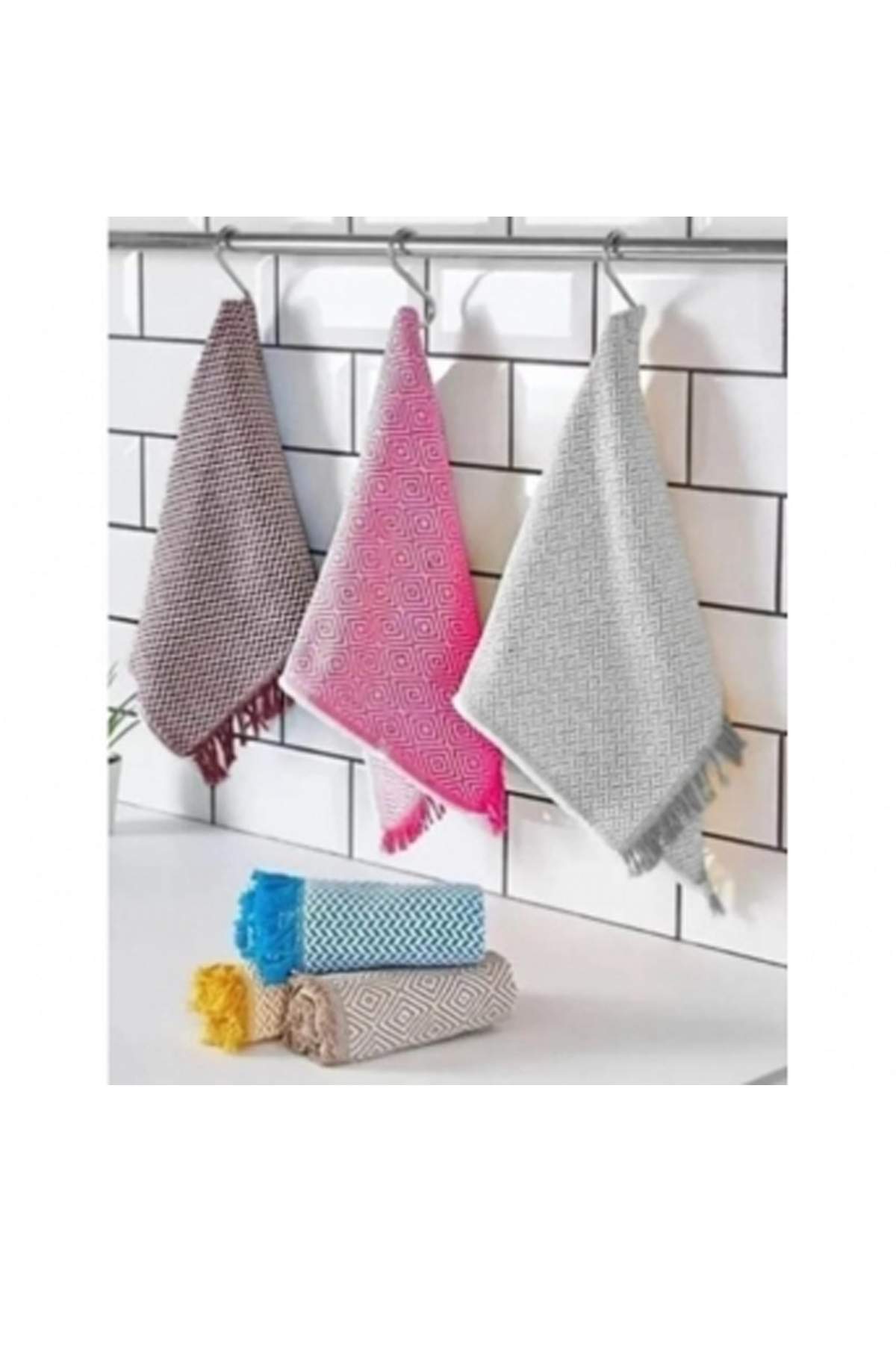 Kitchen Towel 3 pcs 30x50 Cm Turk-EV332