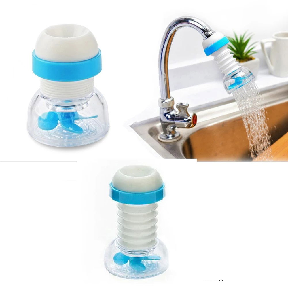 360 Degree Rotating Faucet Head - Propeller Bead Non-Splash Faucet Apparatus