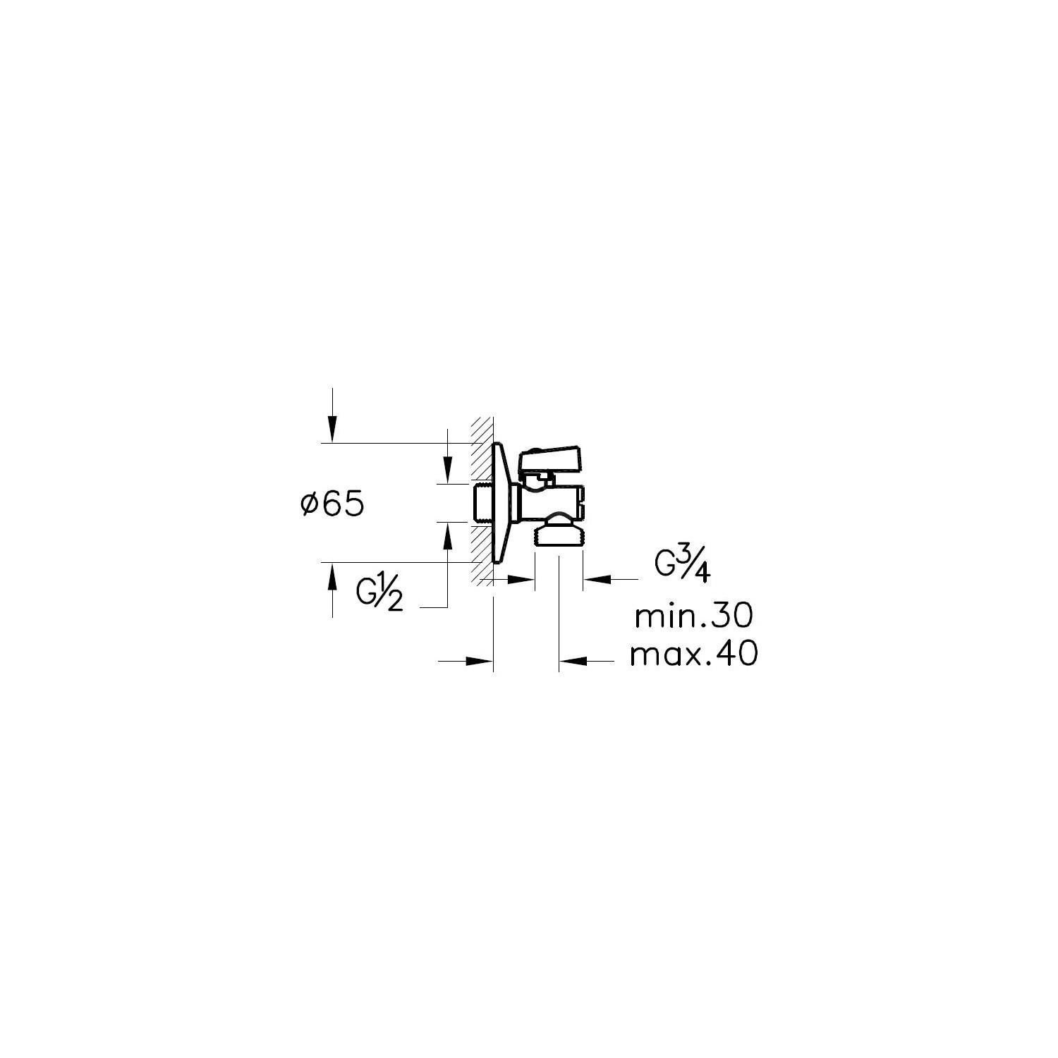 Artema A45228 Mini Laundry Faucet