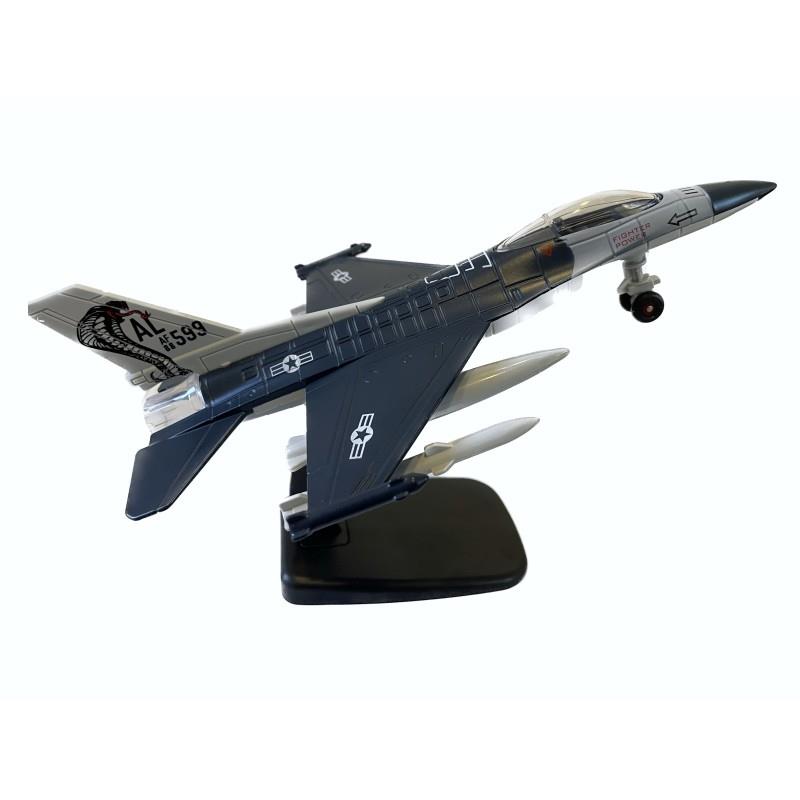 - PULL-OUT FIGHTER AIRPLANE WITH METAL BOX