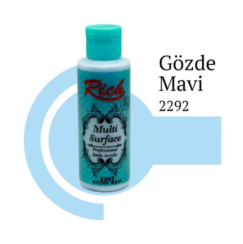 Rich Multi Surface 2292 Eye Blue Acrylic Paint 120 cc