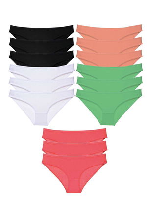 15pcs Super Eco Set Lycra Women Slip Panties 516