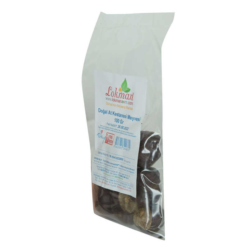 Horse Chestnut Fruit Natural 100 Gr Package