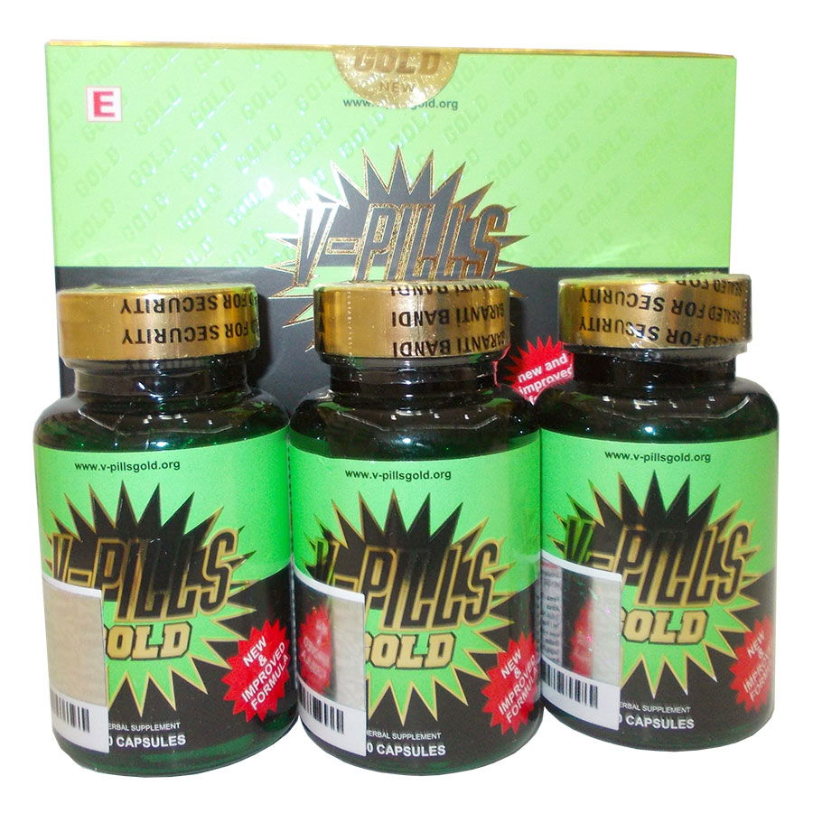 VPills Gold Bitkisel 60 Capsules 3Kutu