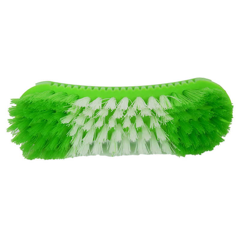 Oval Cleaning Brush Plastic Carpet Brush Mixed Color 17 Cm