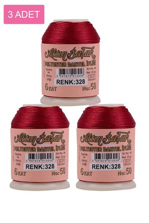 3 Pieces Altinbasak Oya and Lace Floss 20 gr - Turk - No: 328