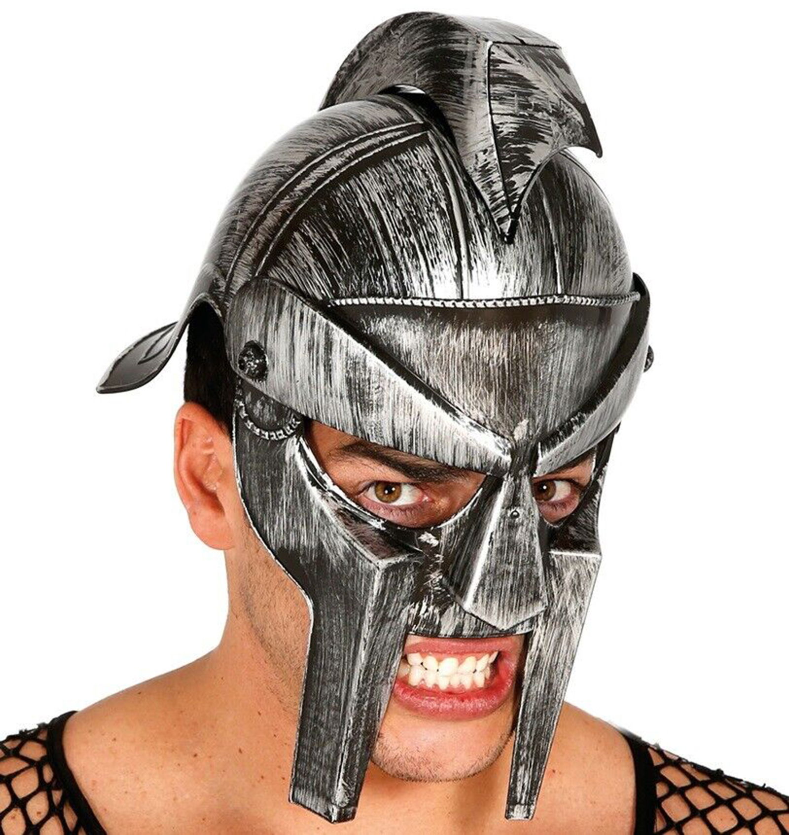 Gladiator Battle Helmet Helmet Thin Helmet Silver Color