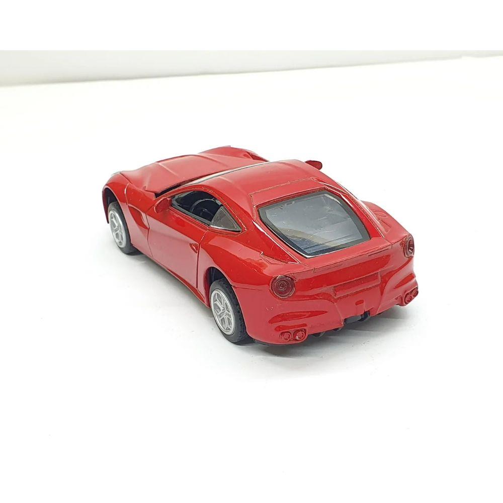 14 Cm Pull Drop Sports Car with Sound and Light Hood Opening