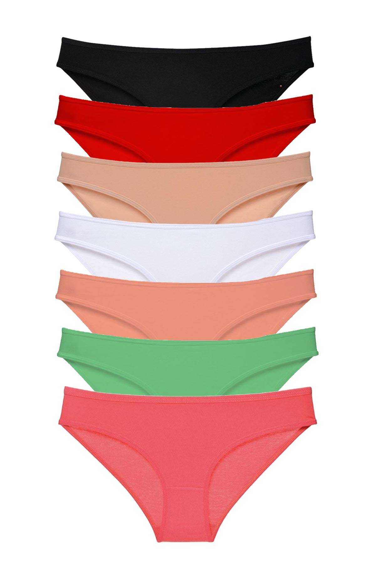 7pcs Super Eco Set Lycra Women Slip Panty Set 5