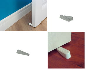 Door Stopper - Under Door Stopper - Gray 2 Pieces