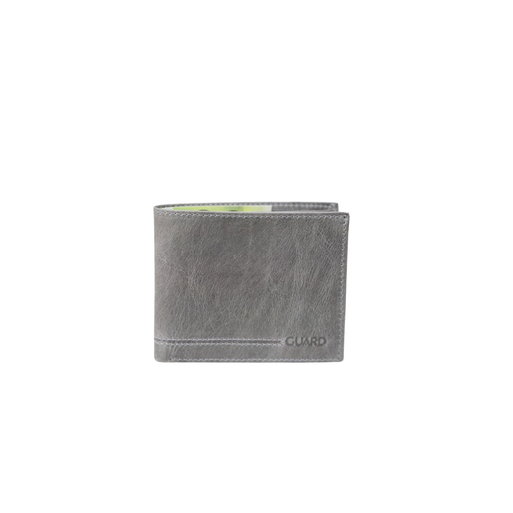 Gray Tiguan Crazy Leather Men's Wallet