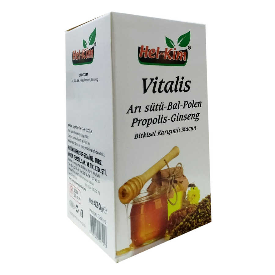 Vitalis Royal Jelly Honey Pollen Propolis Ginseng Blend 420 Gr