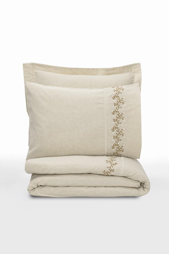 Cotton Linen Double Duvet Cover Set Darian