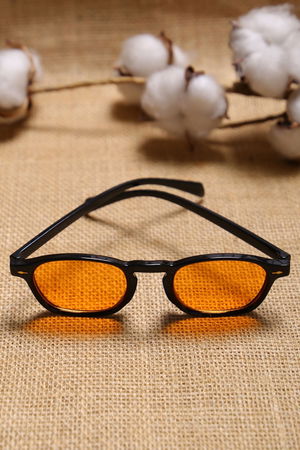 Accessory Glasses Black Orange