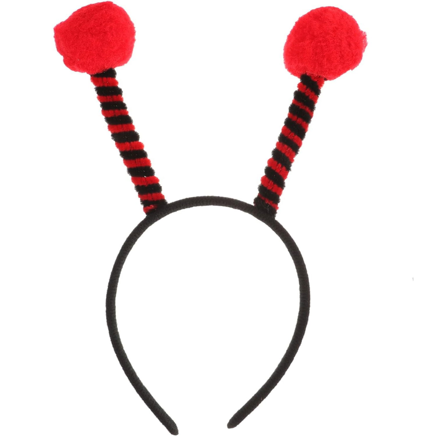 Mega Ladybug Crown 25x11 cm with Red Pompom for Shows