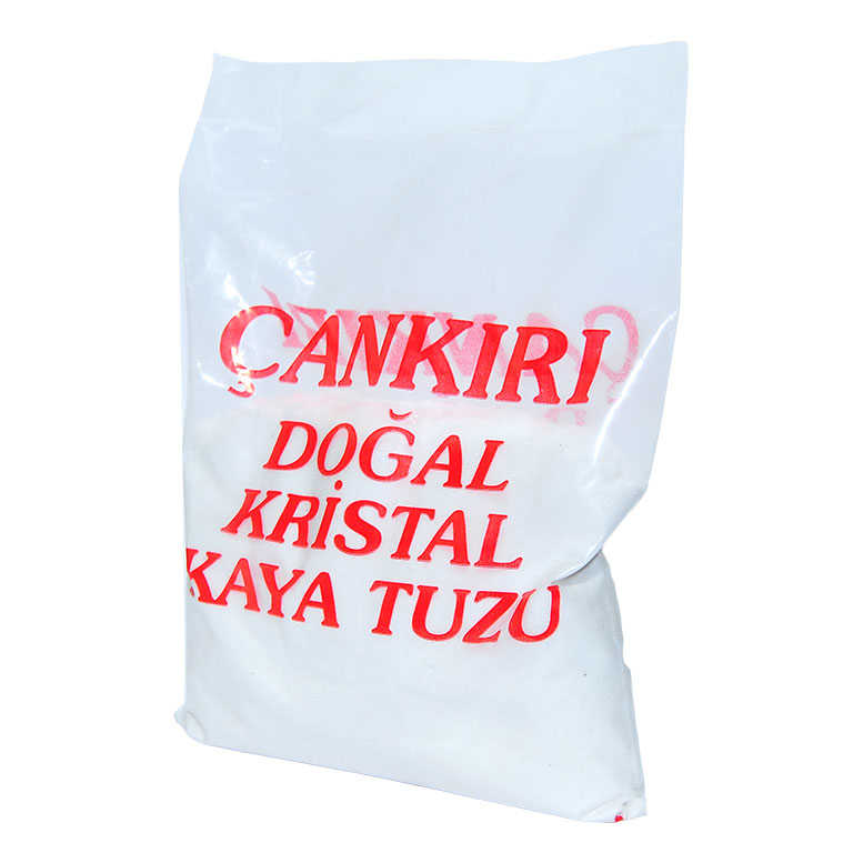 Edible Natural Crystal Rock Salt Ground Cankiri White 1000 Gr