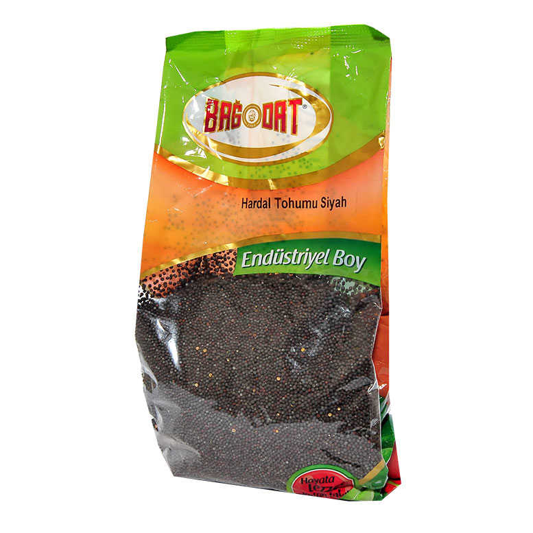 Mustard Seed Grain Natural Black 1000 Gr Package