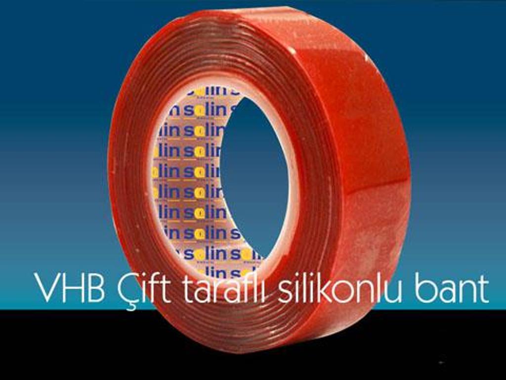 Double Sided Acrylic Siliconized Tape 18 mm x 2 meters Red VHB