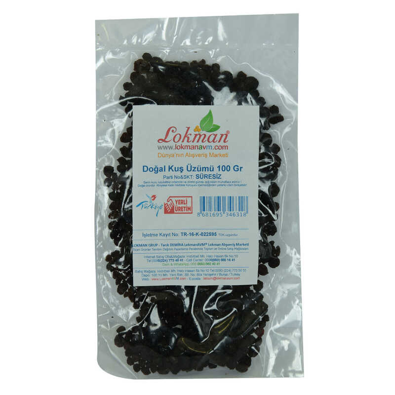 Currants Natural 100 Gr Pack