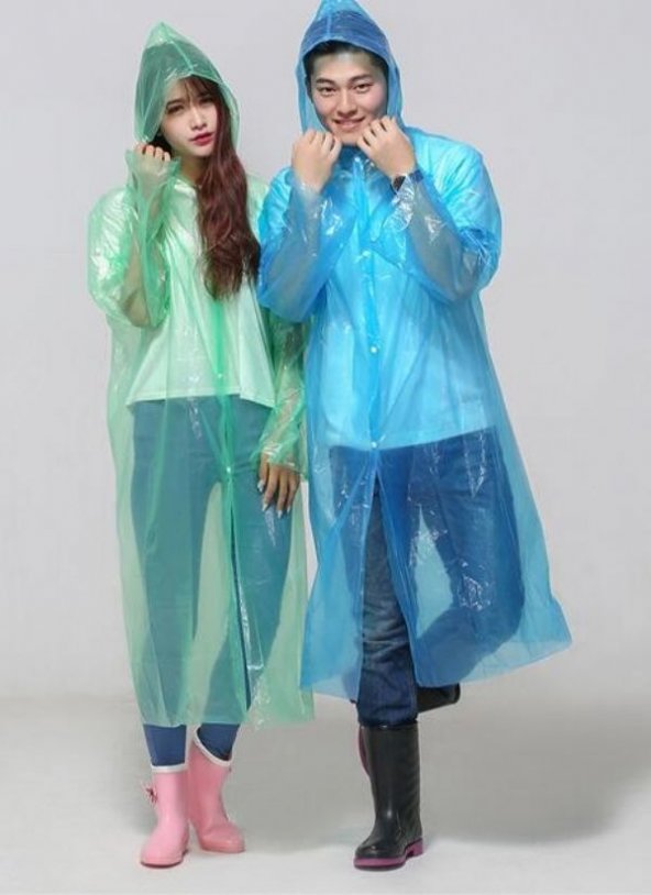 Disposable Snap Raincoat