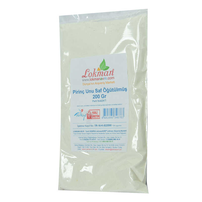 Rice Flour Pure Milled 200 Gr Package